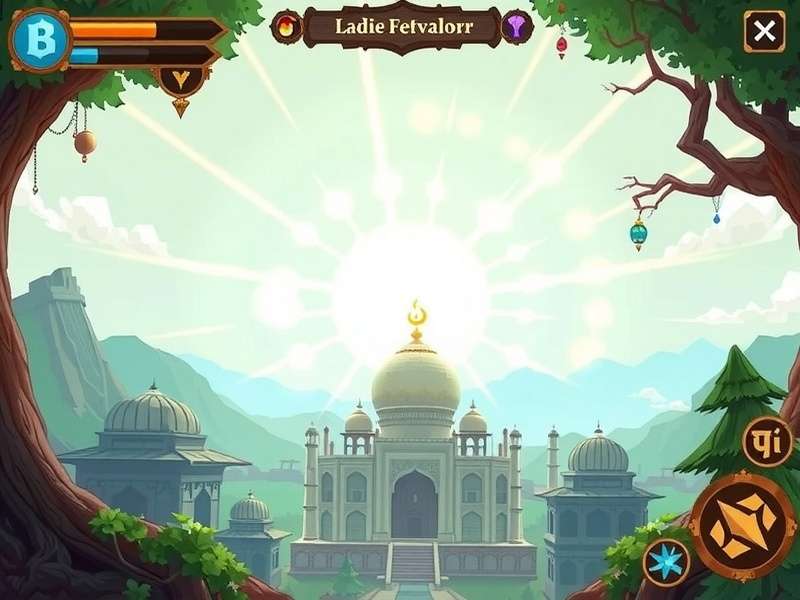 Divine Labyrinth Explorer Game Screenshot